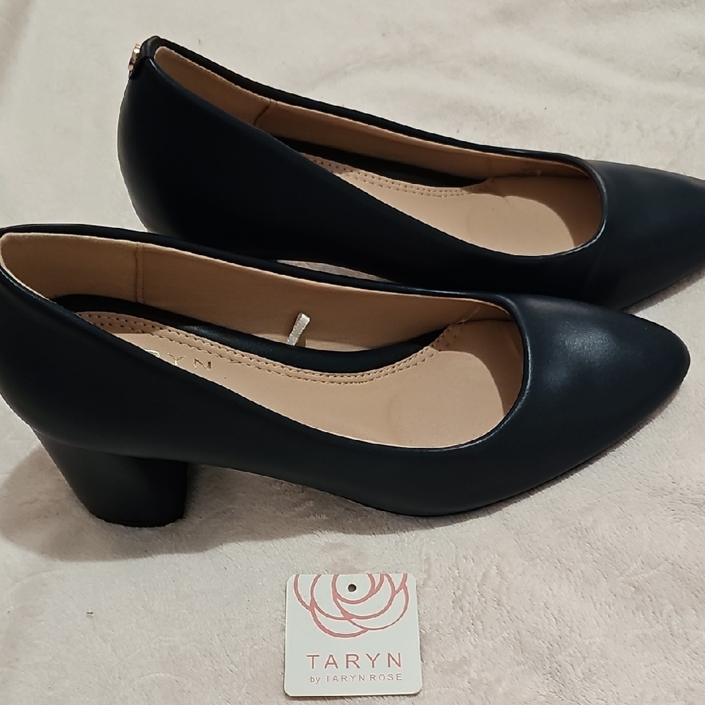 Taryn Rose Blue Heels Classic Pumps